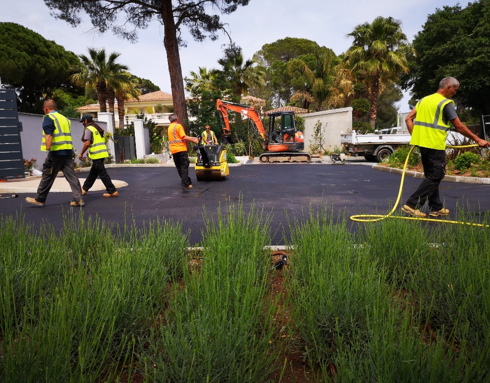 travaux de groudronnage pour les particuliers